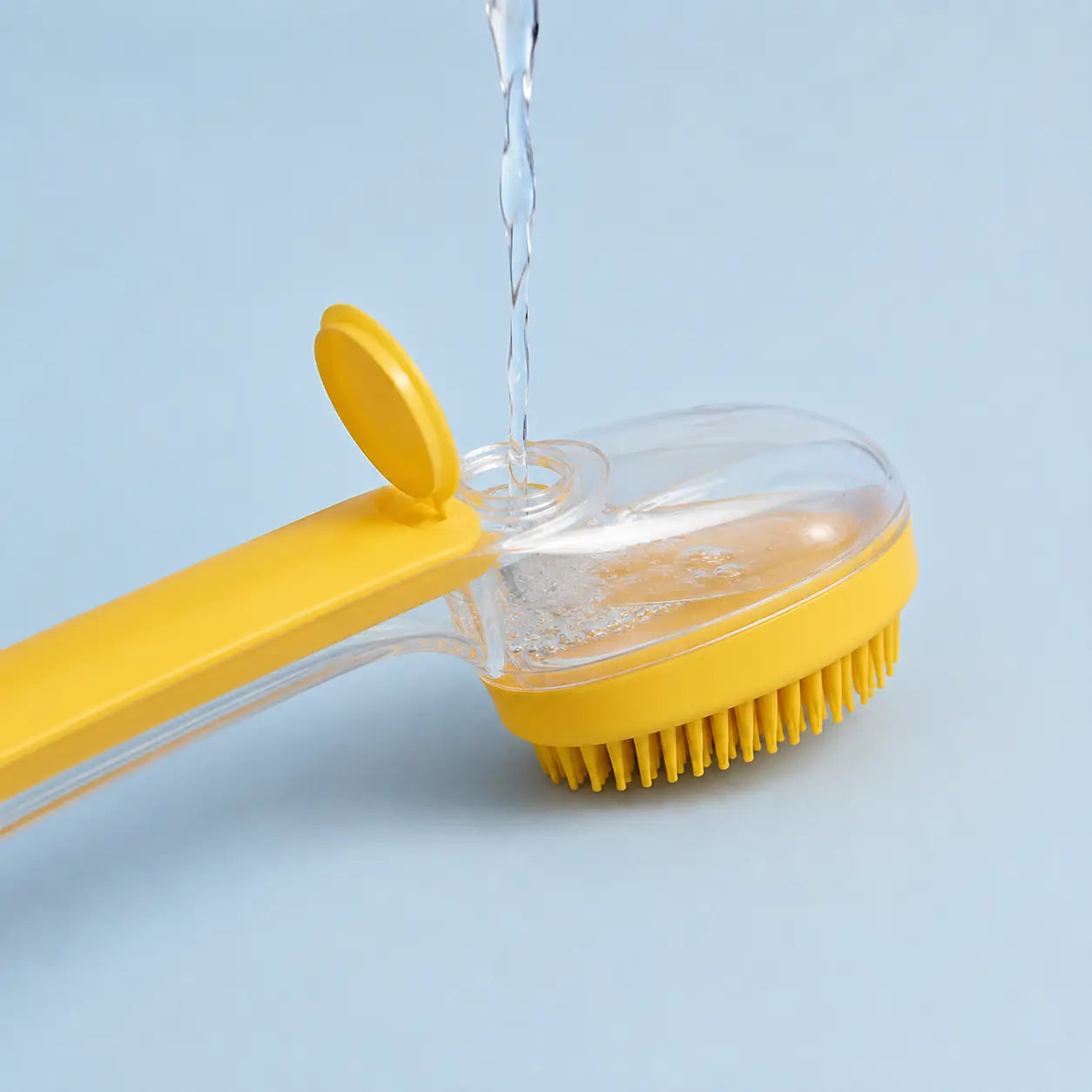 Furavora Bath Shampoo Brush — Bath brush yellow