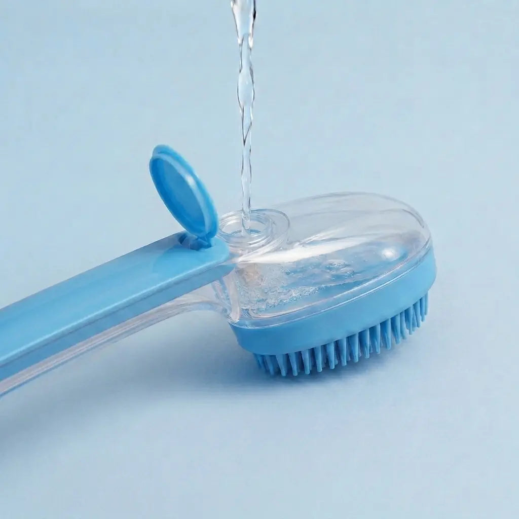 Furavora Bath Shampoo Brush — Bath brush blue