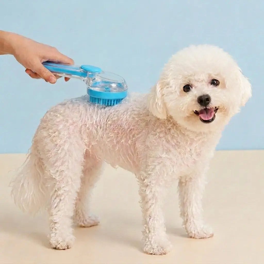 Furavora Bath Shampoo Brush — Bath brush blue