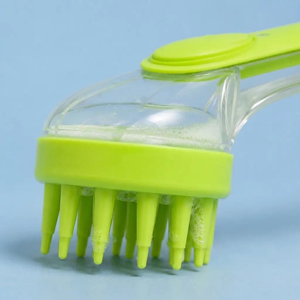Furavora Bath Shampoo Brush — Shampoo brush green