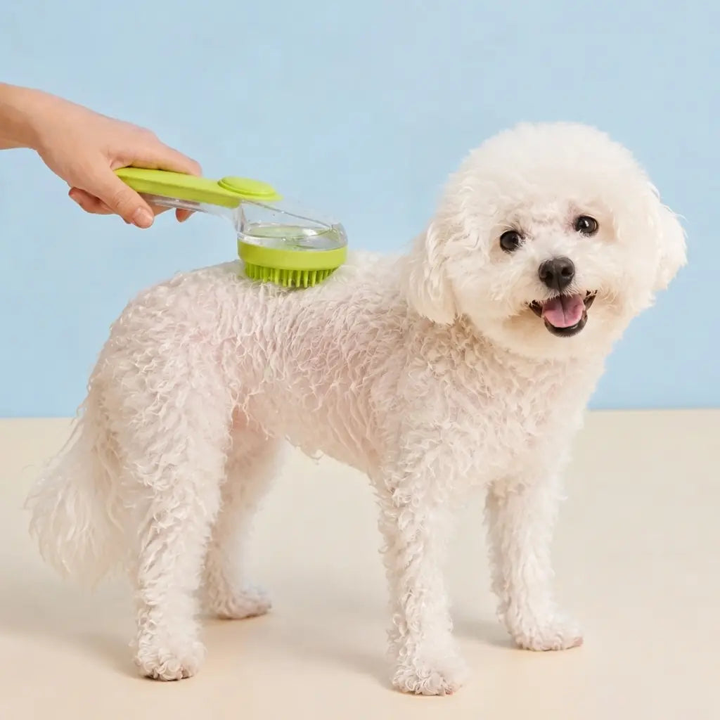 Furavora Bath Shampoo Brush — Bath brush green