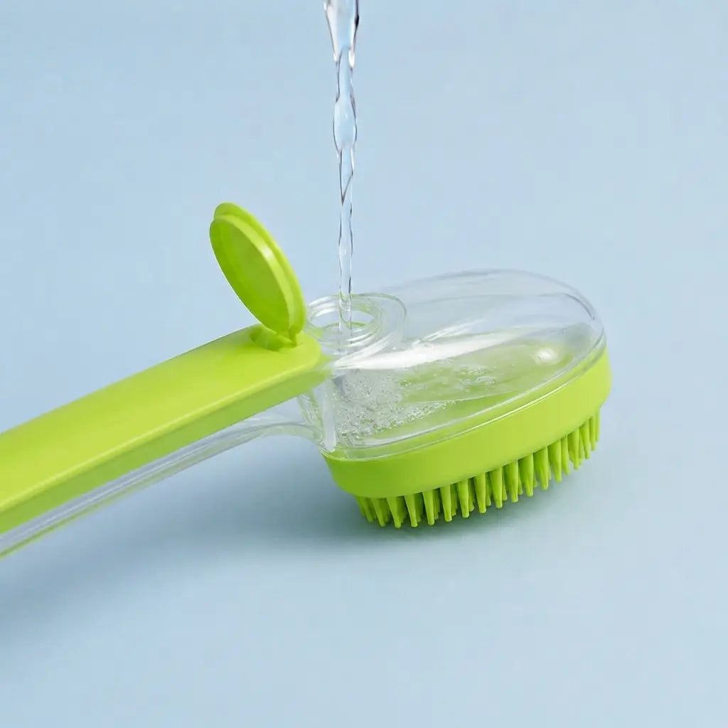 Furavora Bath Shampoo Brush — Bath brush green