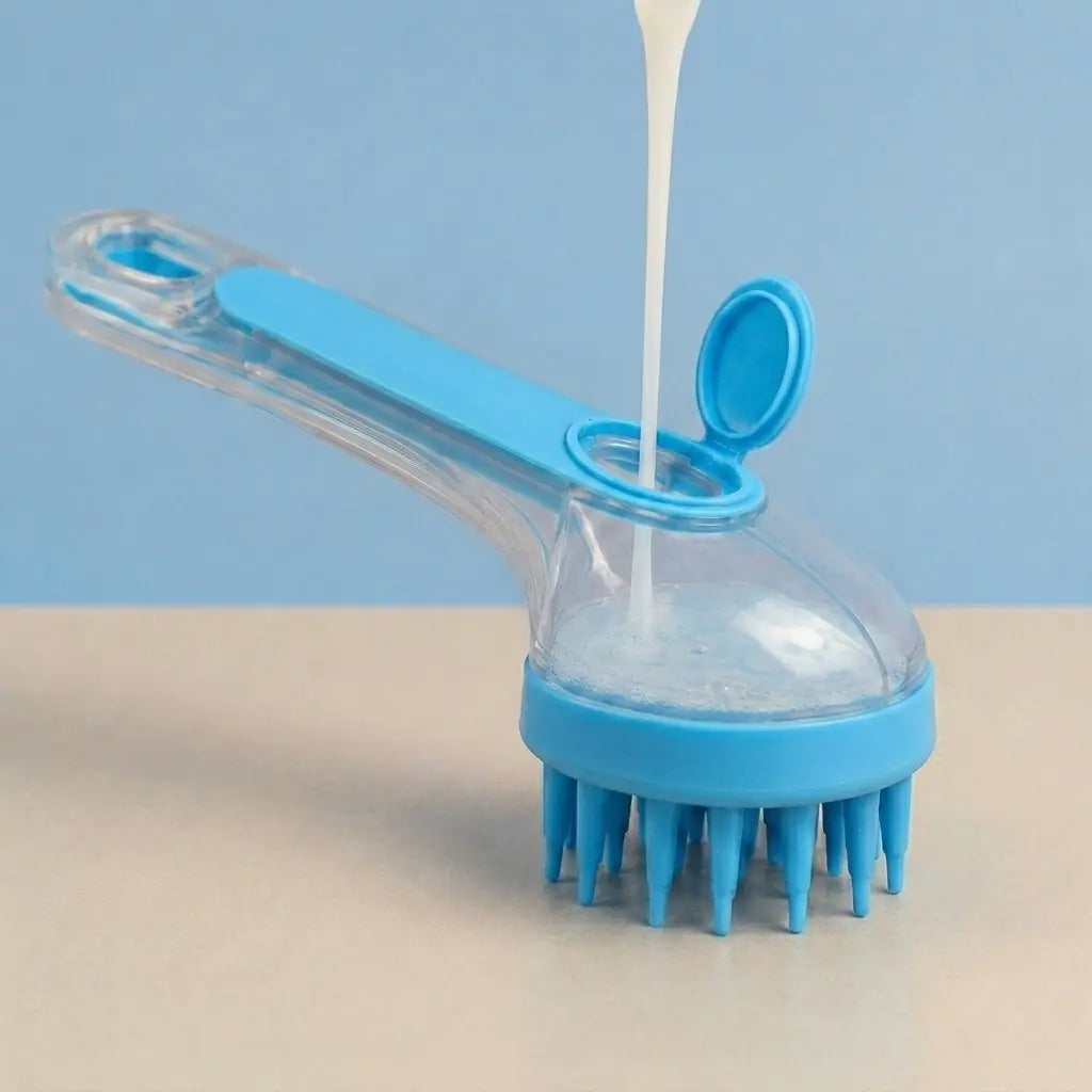 Furavora Bath Shampoo Brush — Shampoo brush blue