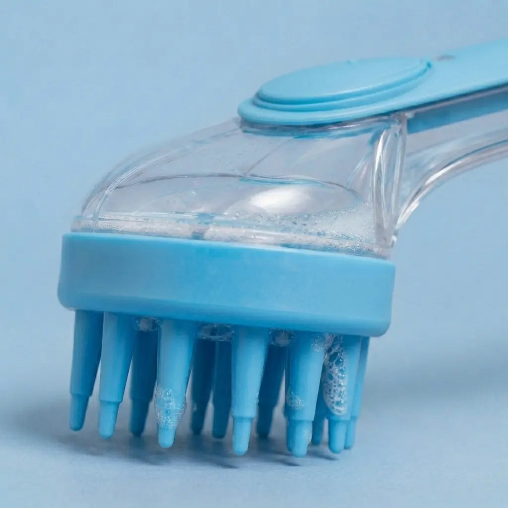Furavora Bath Shampoo Brush — Shampoo brush blue