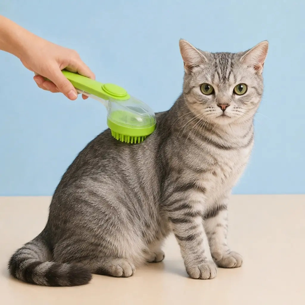 Furavora Bath Shampoo Brush — Bath brush green