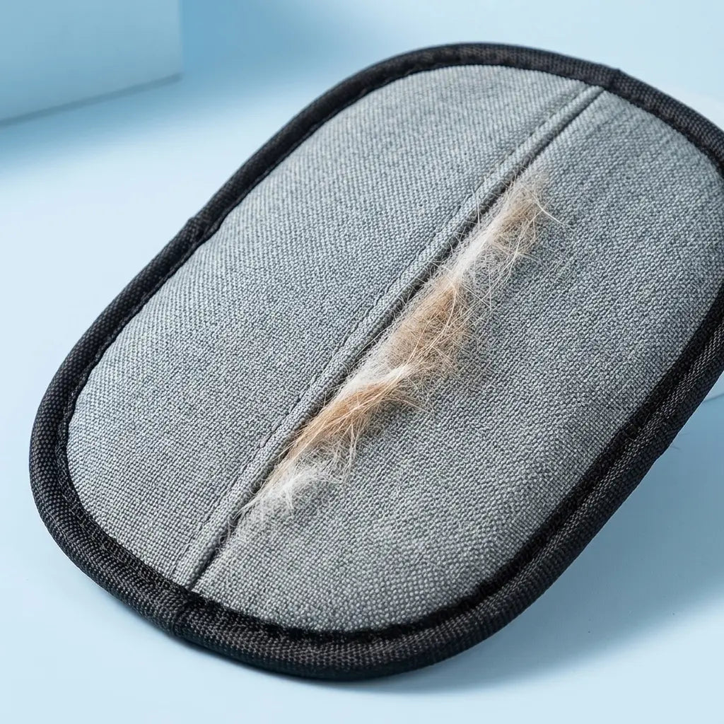 Furavora Deshedding Grooming Mitt — Black