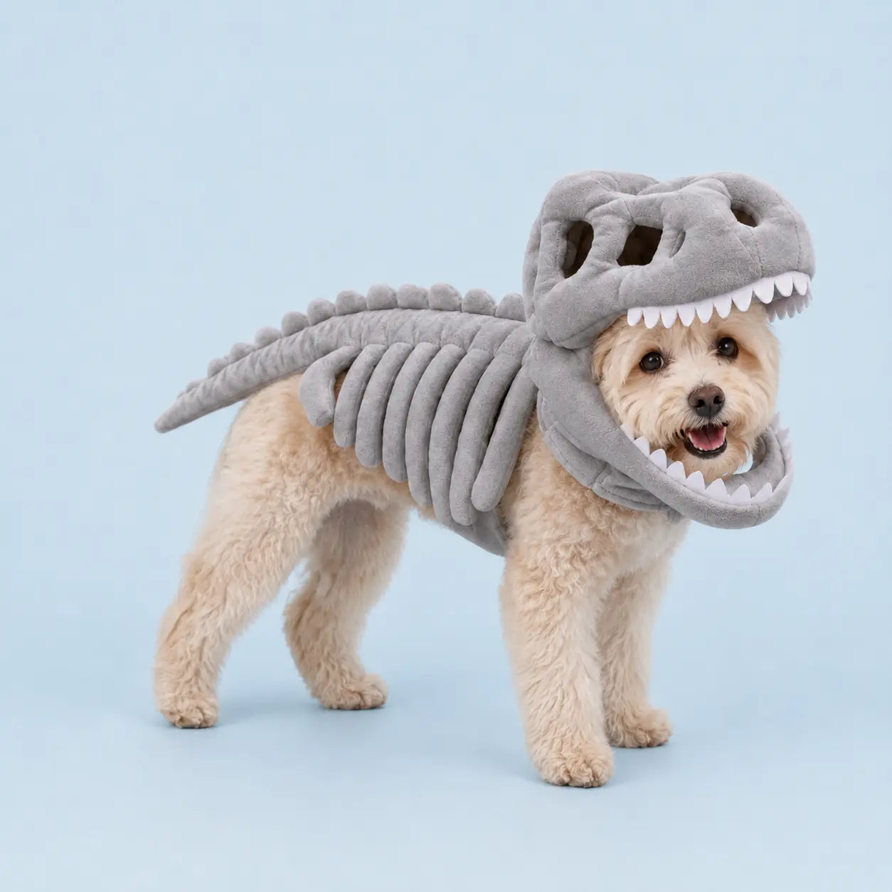 Furavora Dino Skeleton Costume — Grey