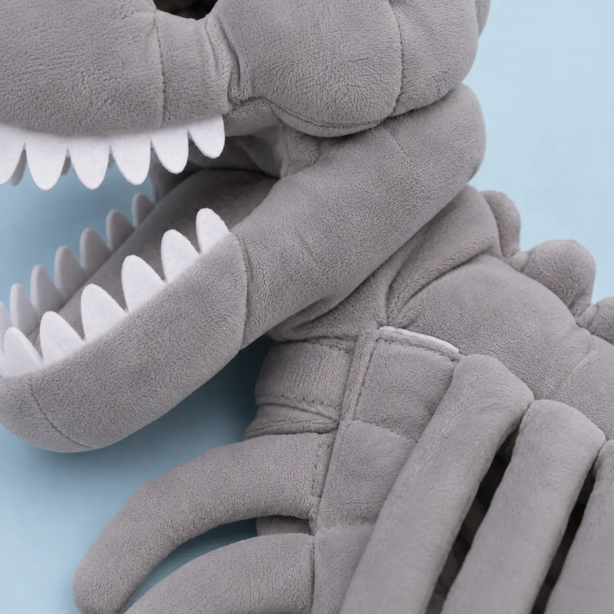 Furavora Dino Skeleton Costume — Grey