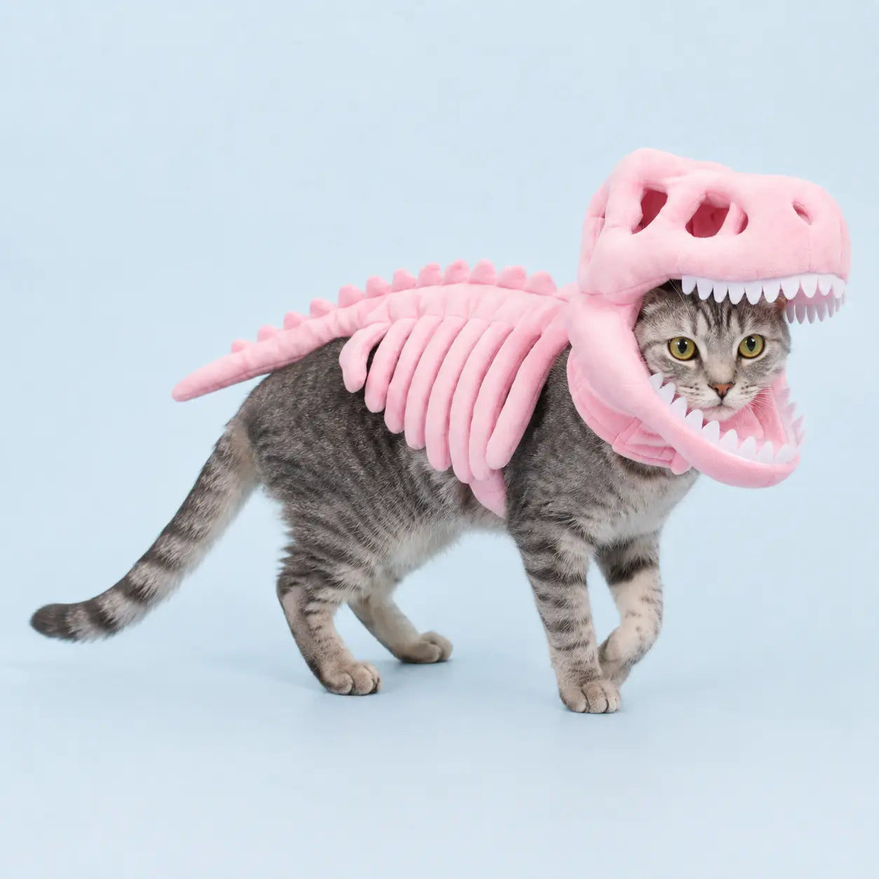 Furavora Dino Skeleton Costume — Pink