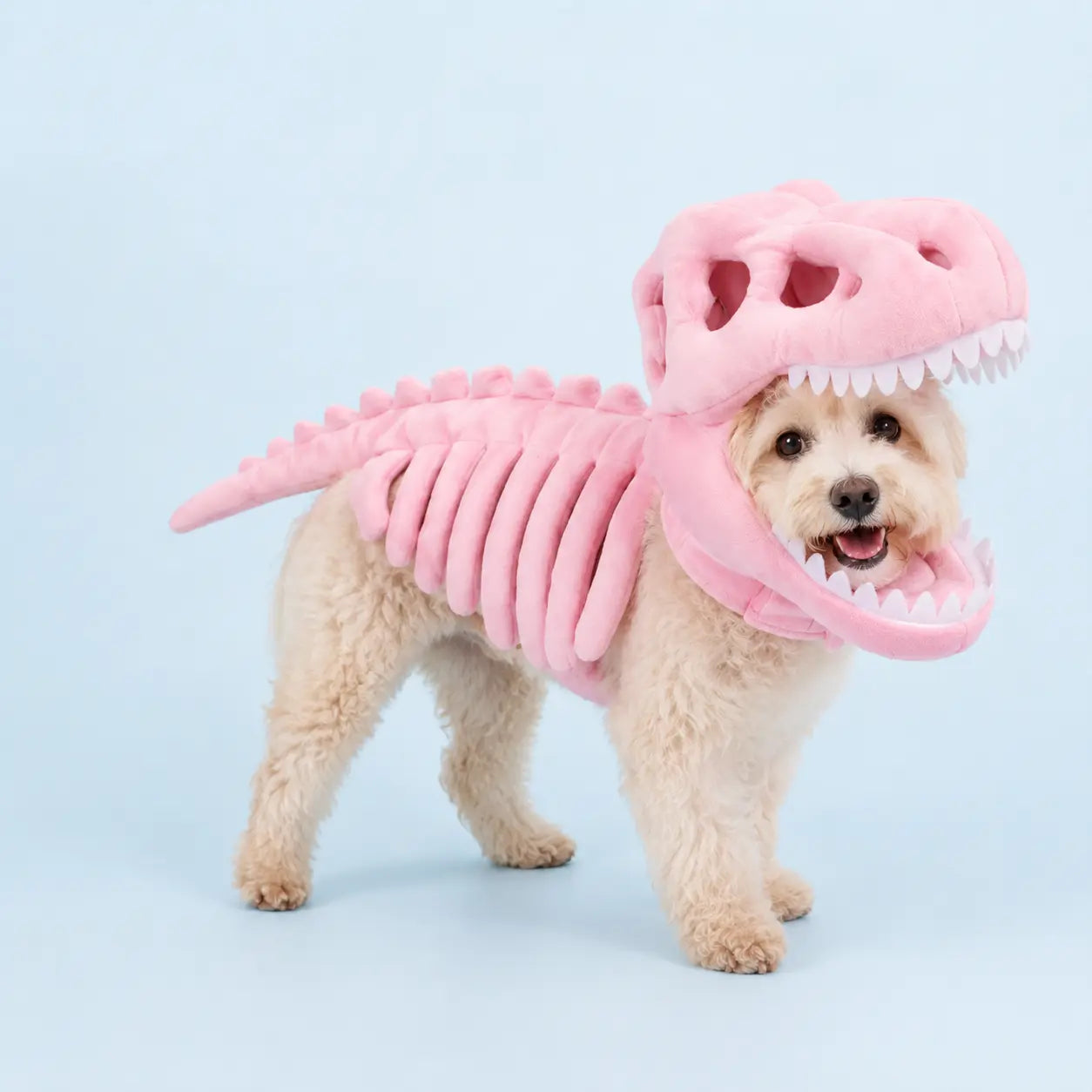 Furavora Dino Skeleton Costume — Pink