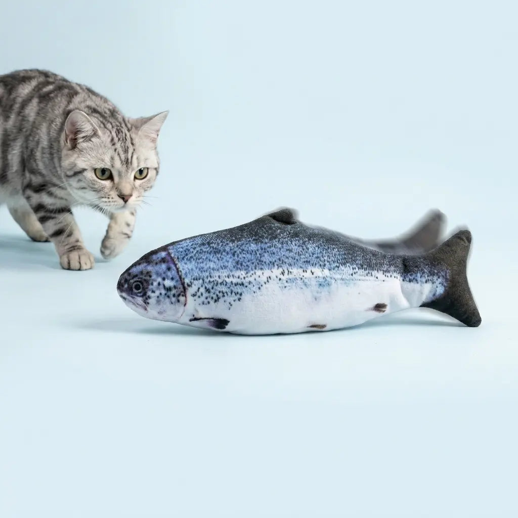 Furavora Flopping Fish Toy — Salmon
