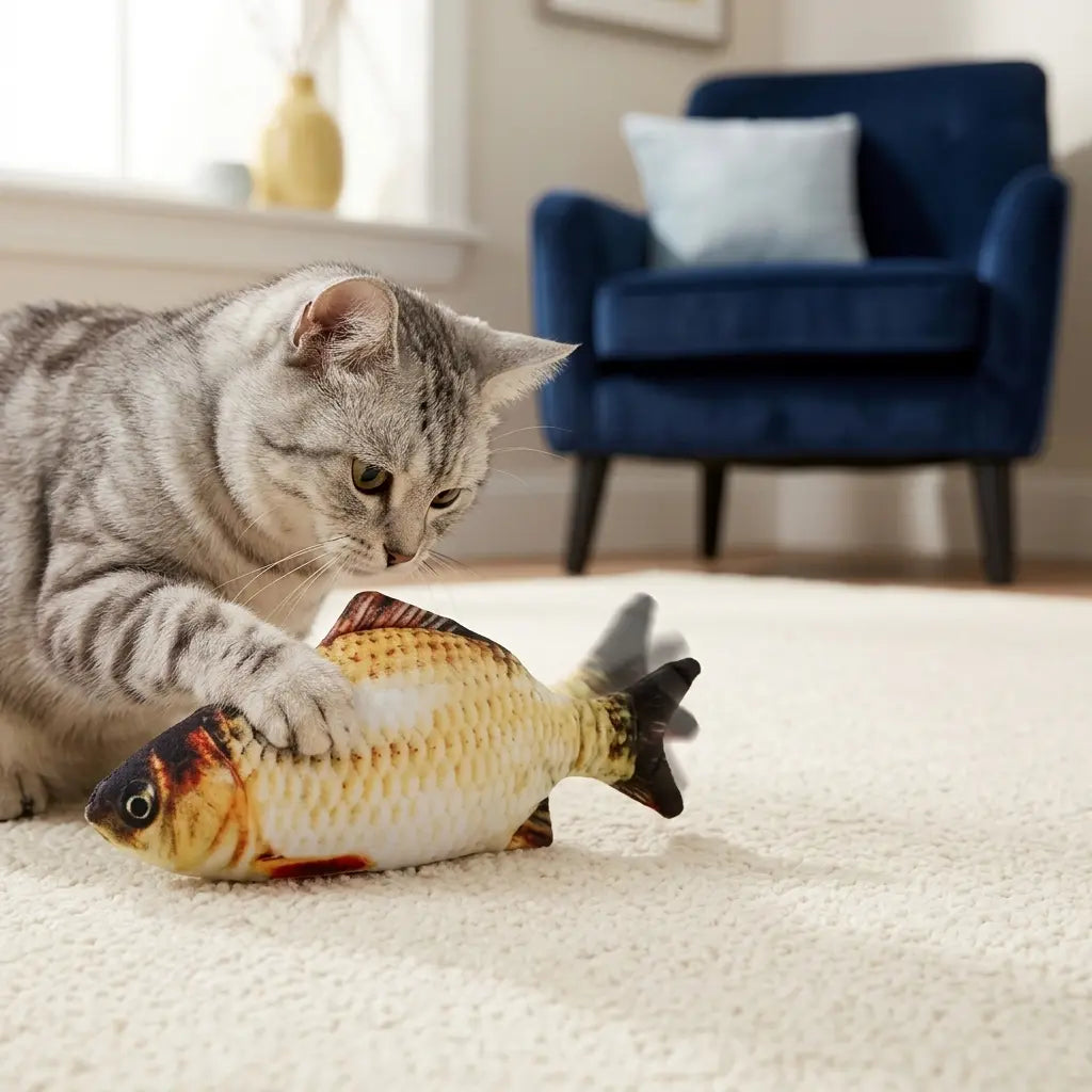 Furavora Flopping Fish Toy — Carp