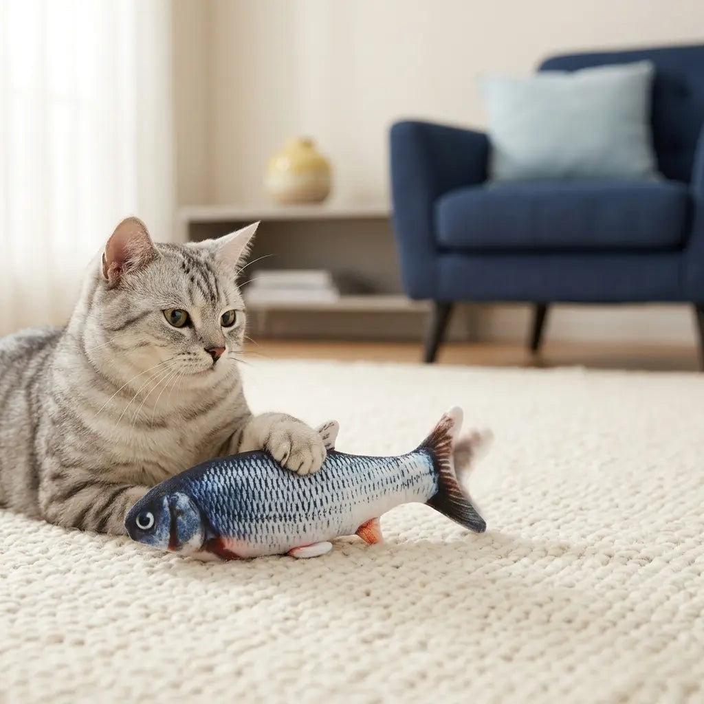 Furavora Flopping Fish Toy — Catfish