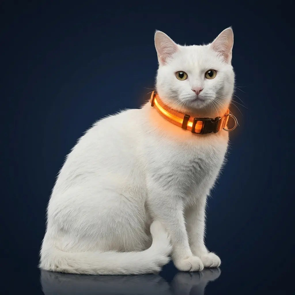 Furavora LED Halo Collar — Orange