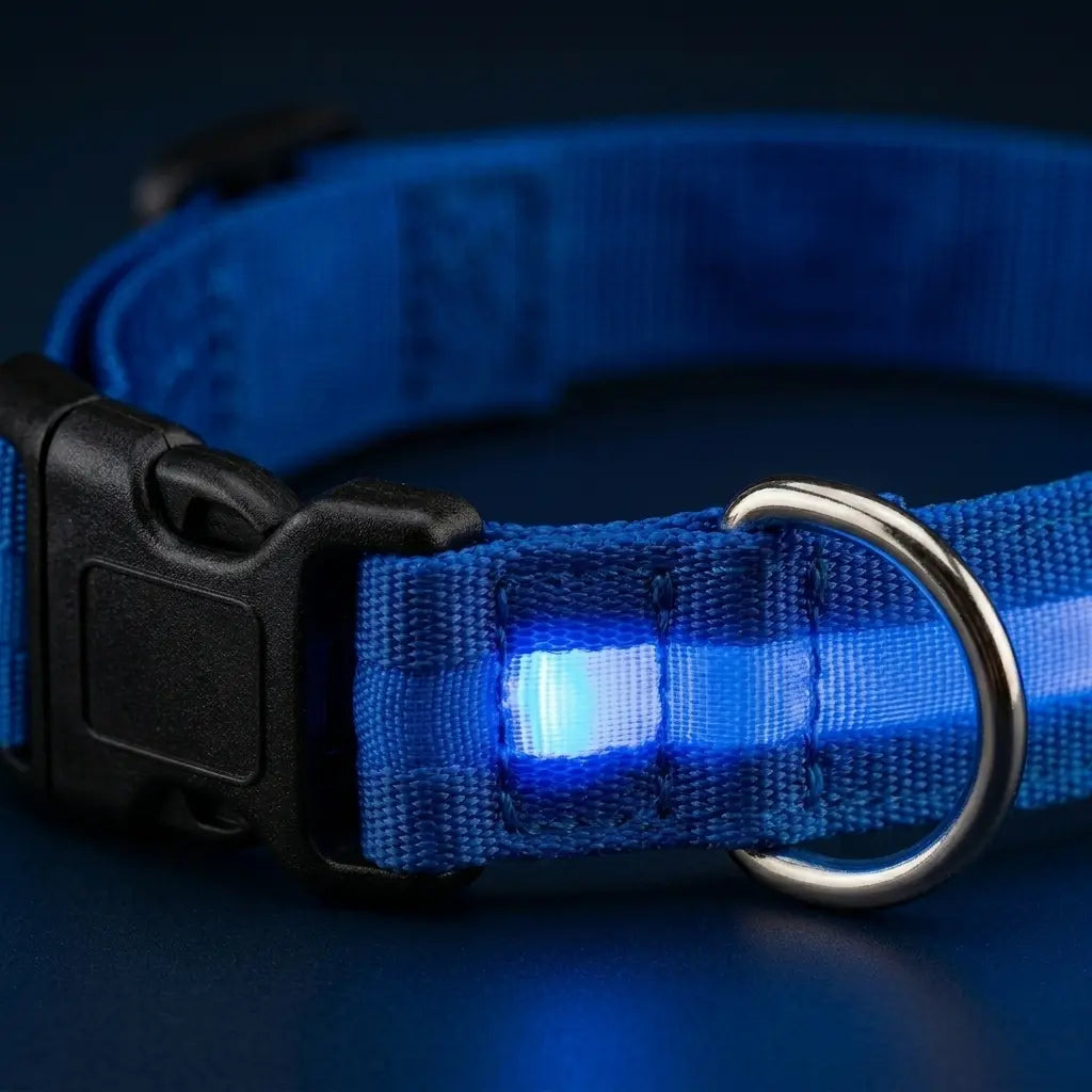 Furavora LED Halo Collar — Blue
