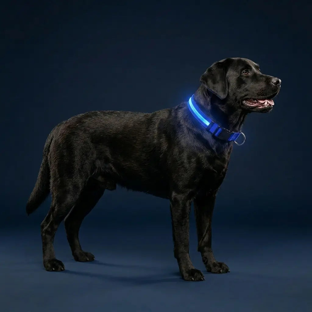 Furavora LED Halo Collar — Blue