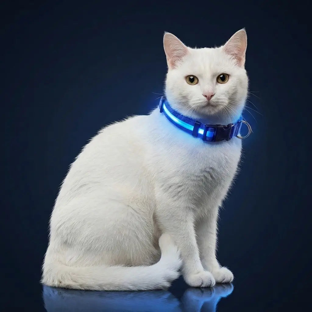 Furavora LED Halo Collar — Blue