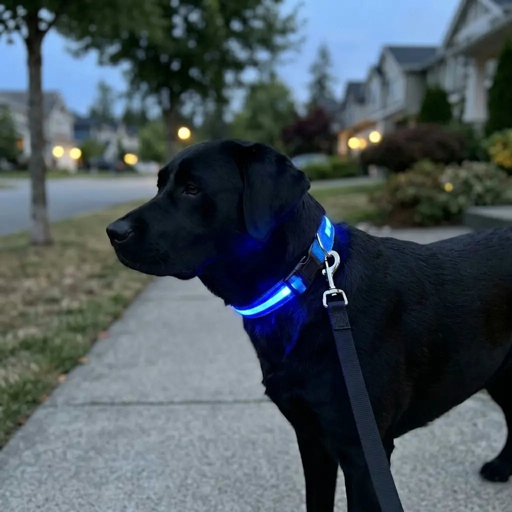Furavora LED Halo Collar — Blue