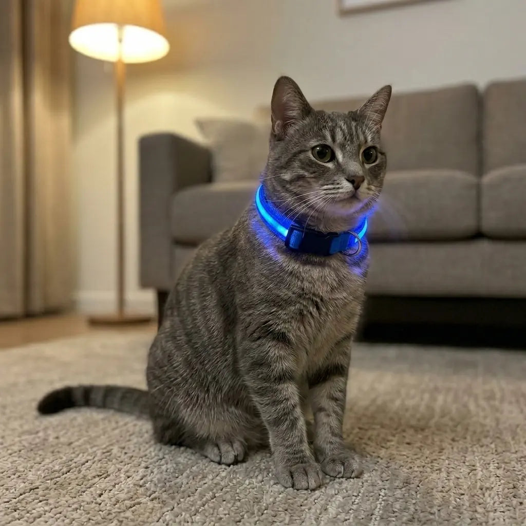 Furavora LED Halo Collar — Blue