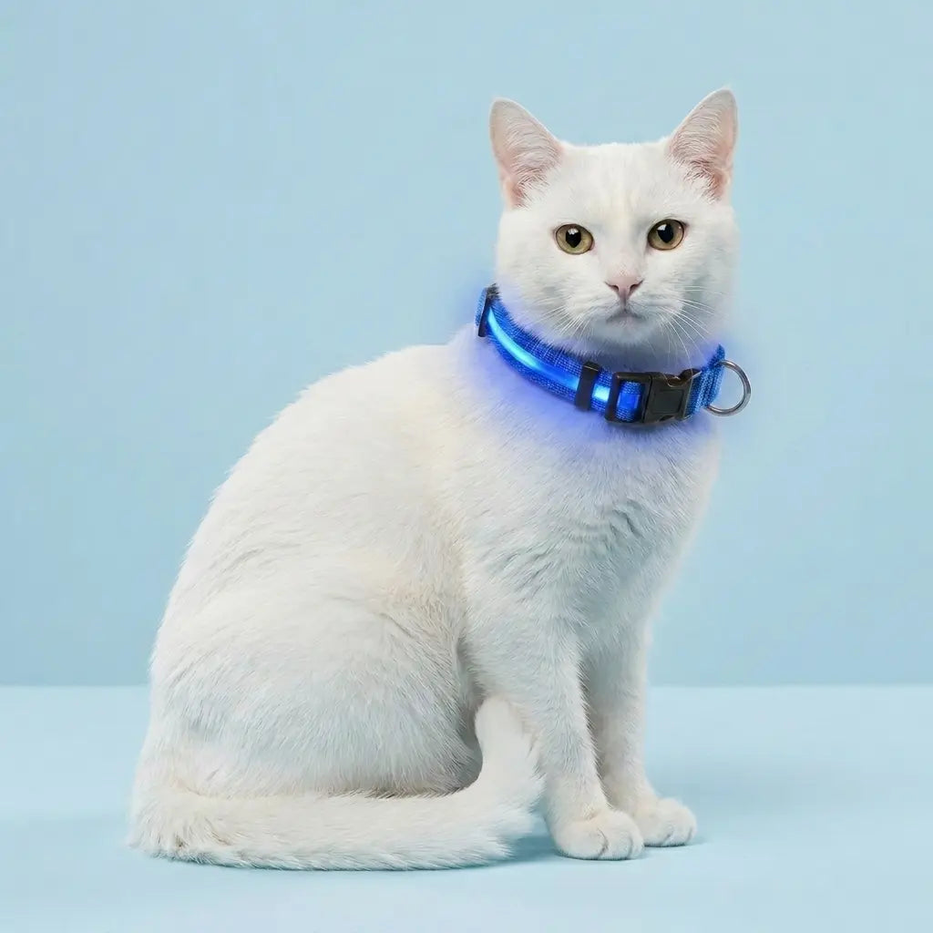 Furavora LED Halo Collar — Blue