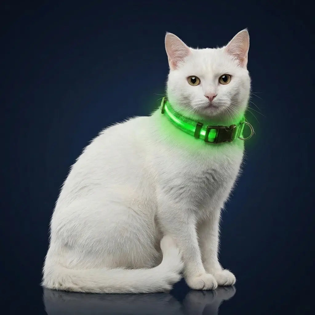 Furavora LED Halo Collar — Green