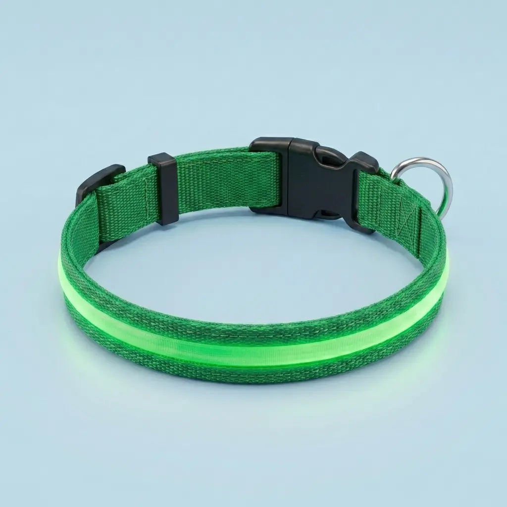 Furavora LED Halo Collar — Green