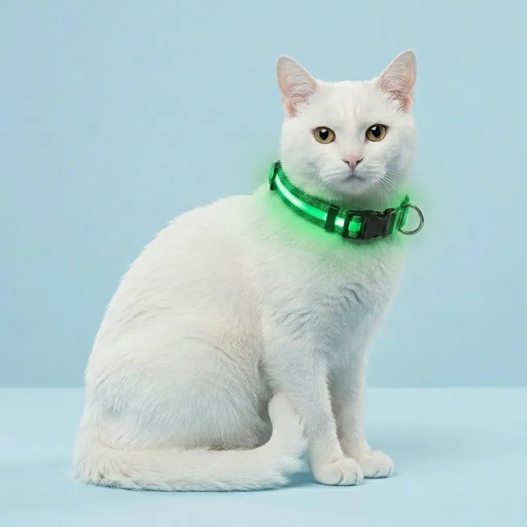 Furavora LED Halo Collar — Green