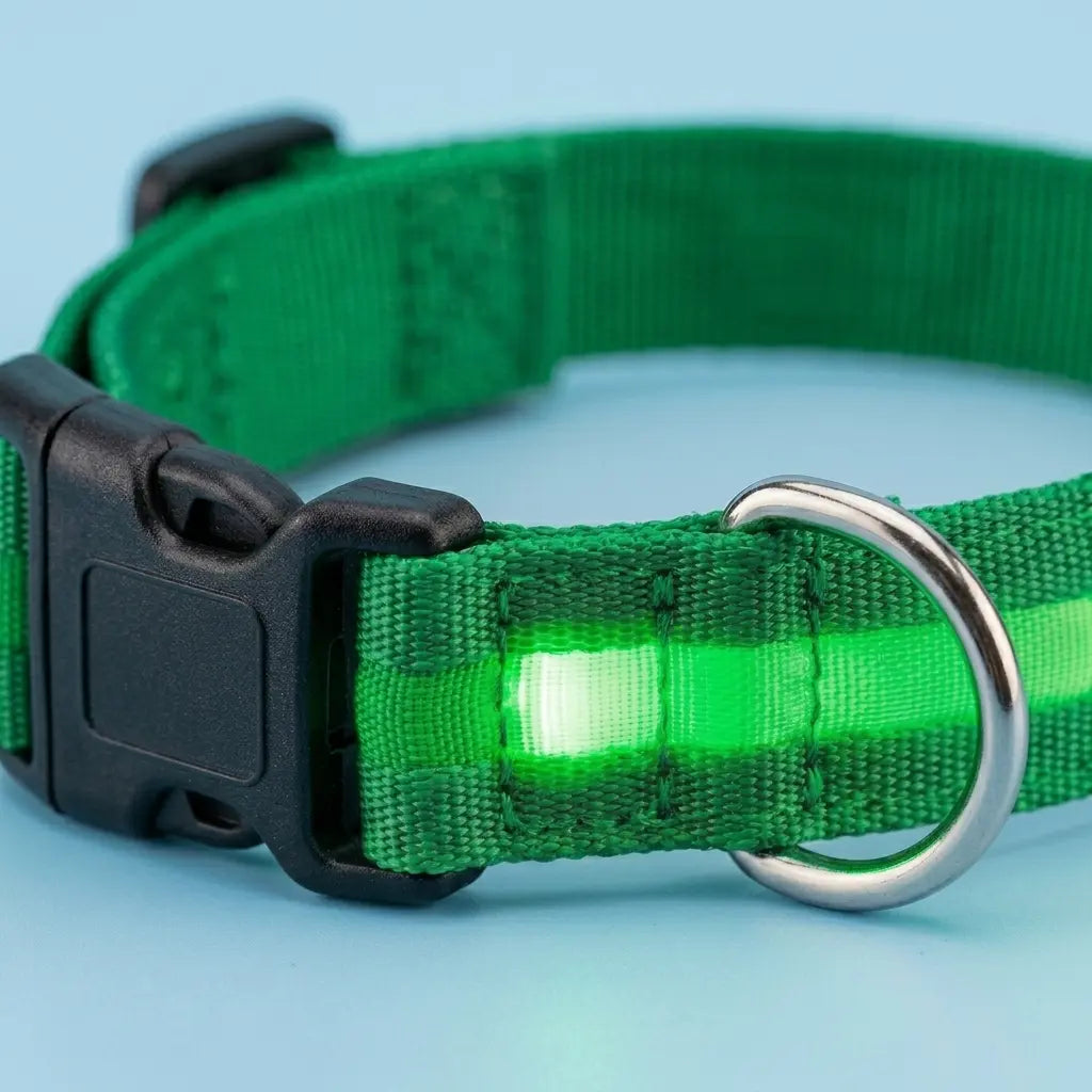 Furavora LED Halo Collar — Green