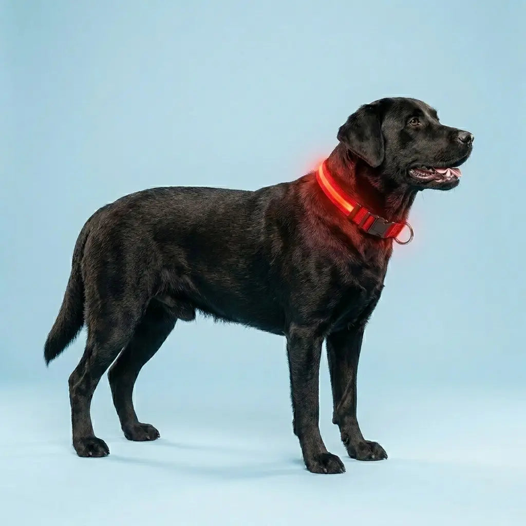 Furavora LED Halo Collar — Red