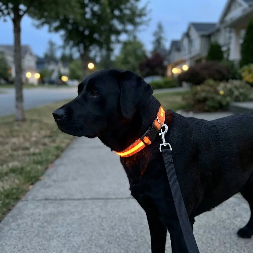 Furavora LED Halo Collar — Orange