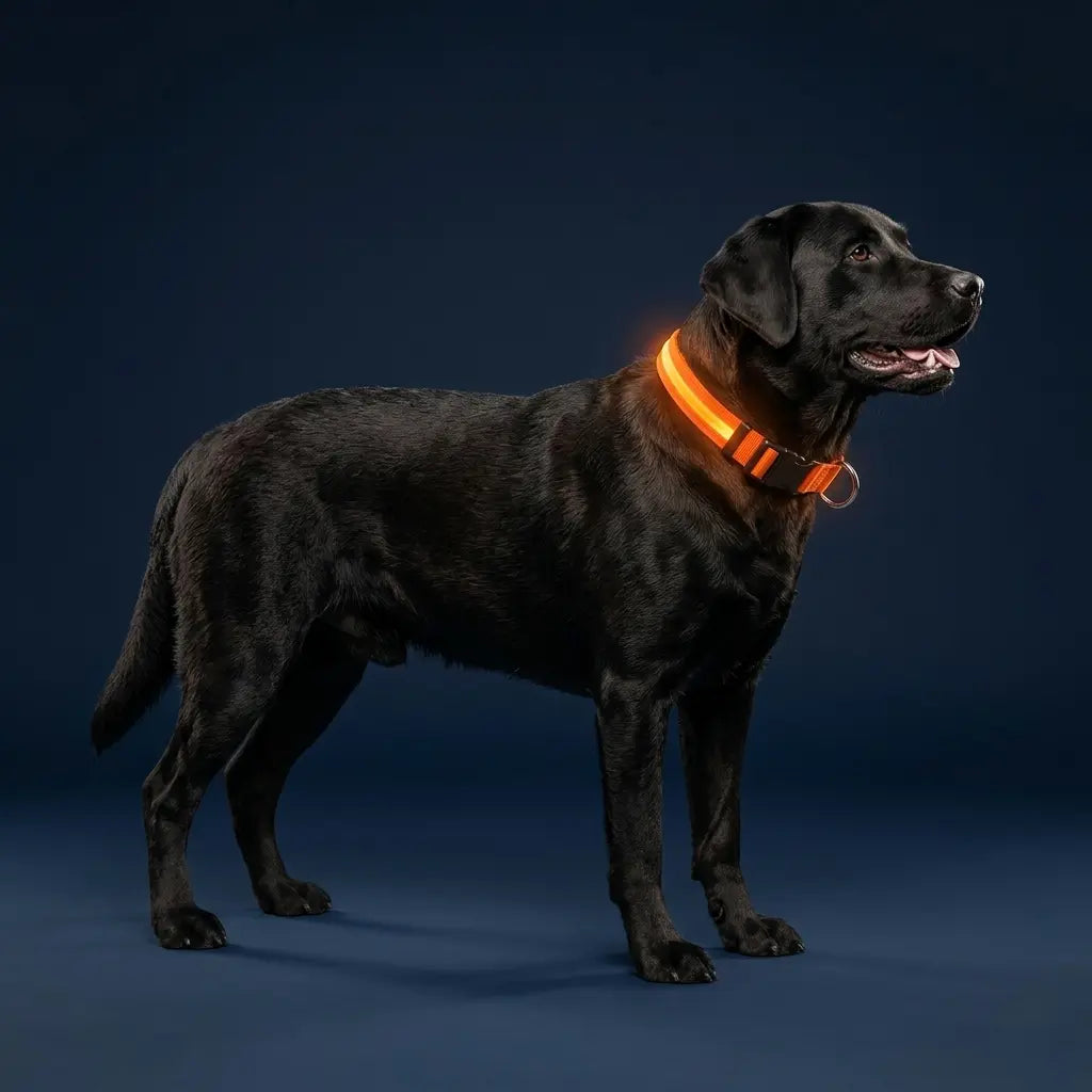 Furavora LED Halo Collar — Orange