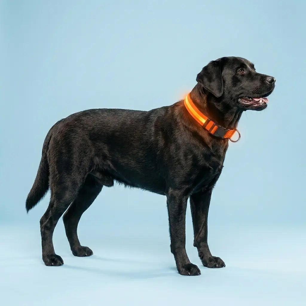 Furavora LED Halo Collar — Orange