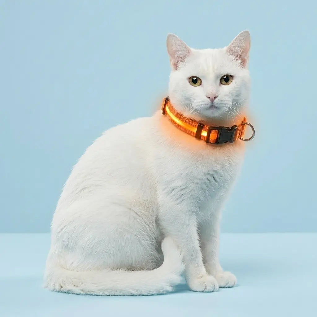 Furavora LED Halo Collar — Orange