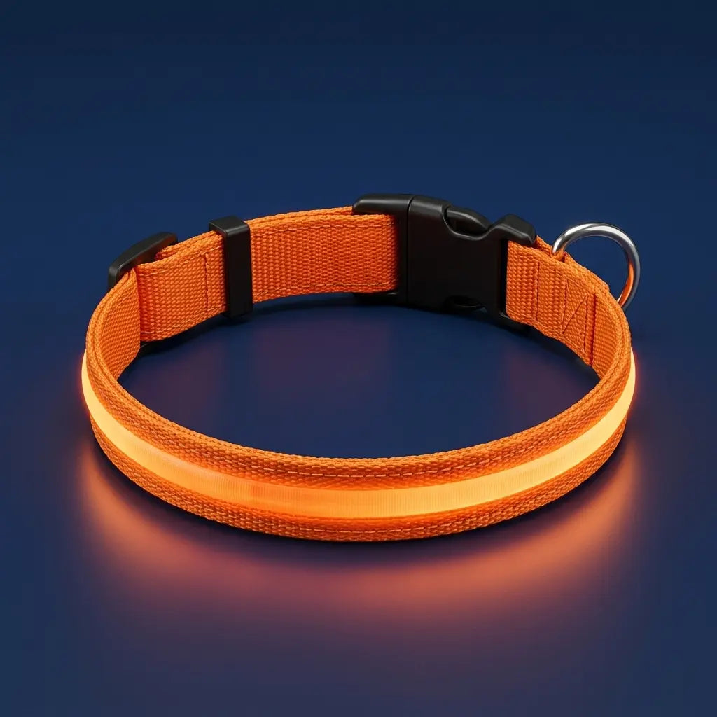 Furavora LED Halo Collar — Orange