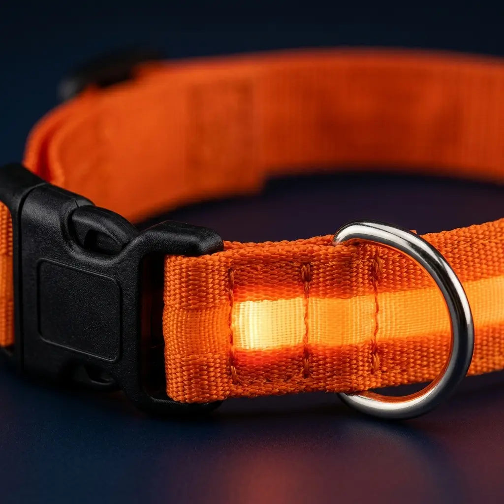 Furavora LED Halo Collar — Orange