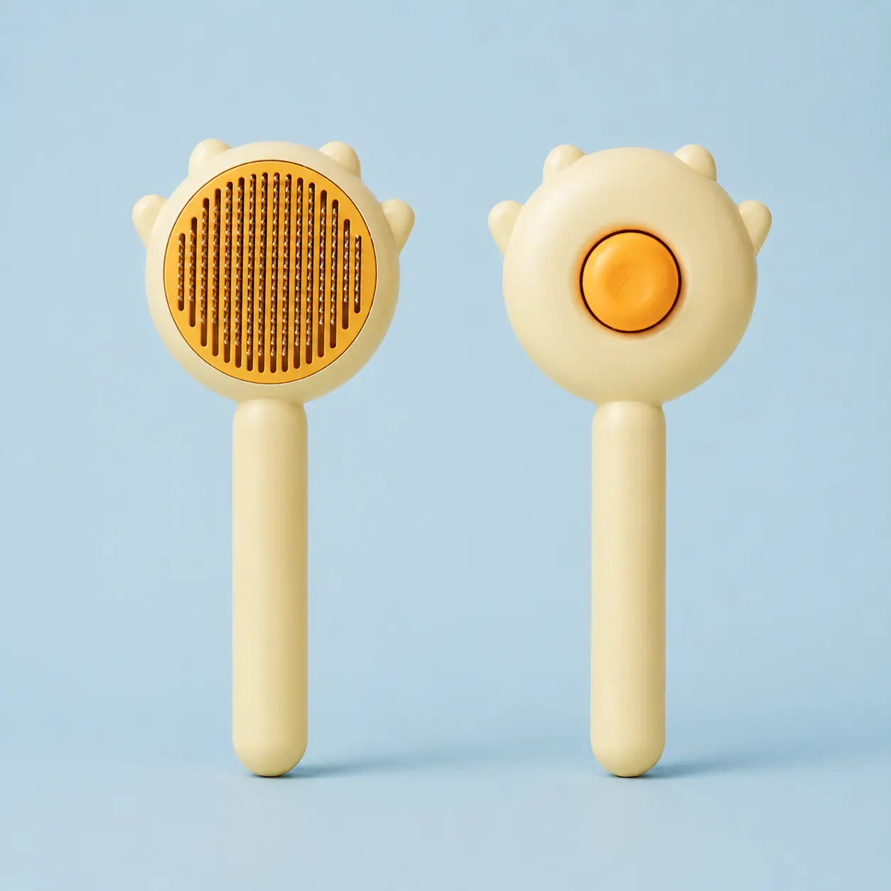 Furavora Massage Grooming Comb — Yellow