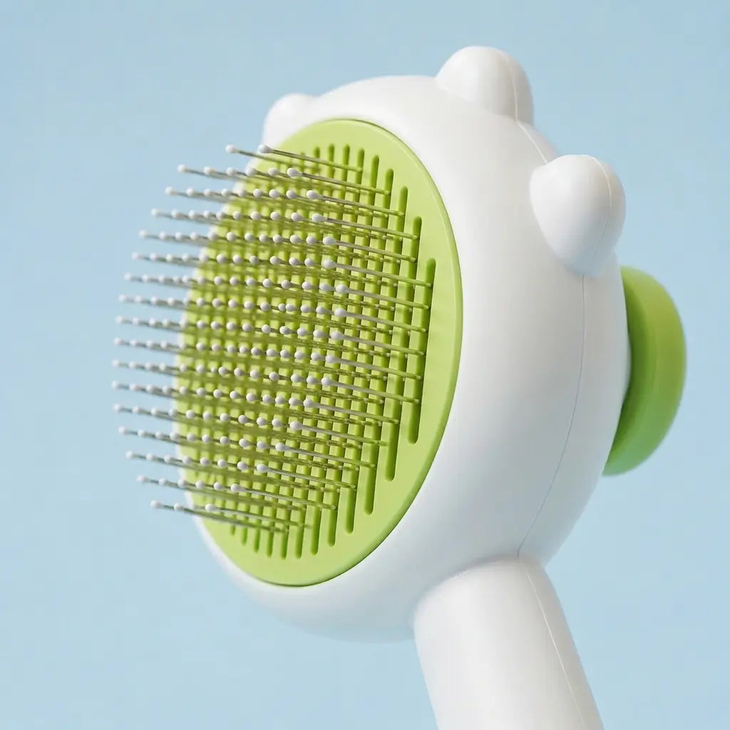 Furavora Massage Grooming Comb — Green