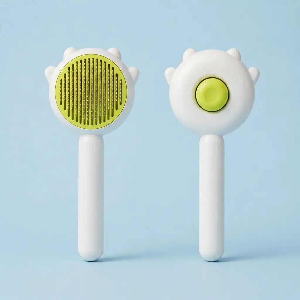 Furavora Massage Grooming Comb — Green