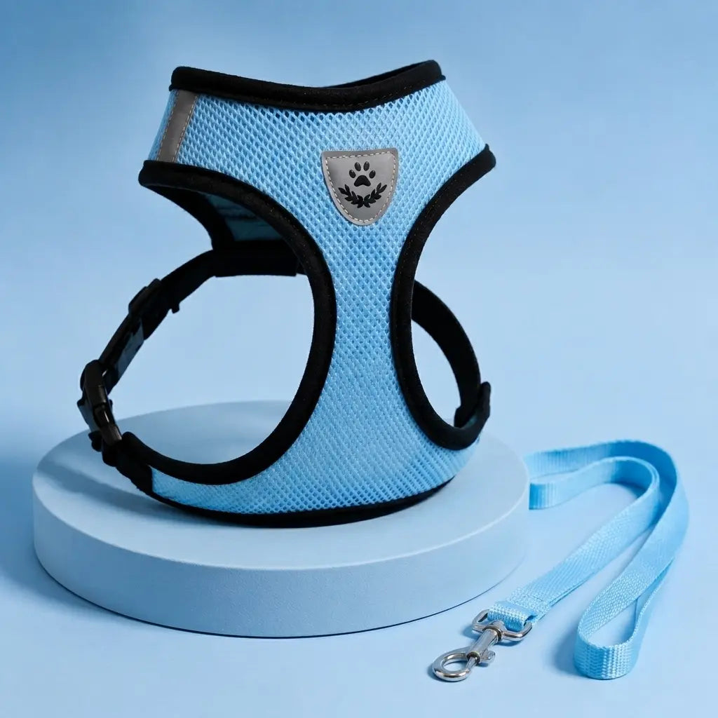 Furavora AirMesh Harness Set — Light blue