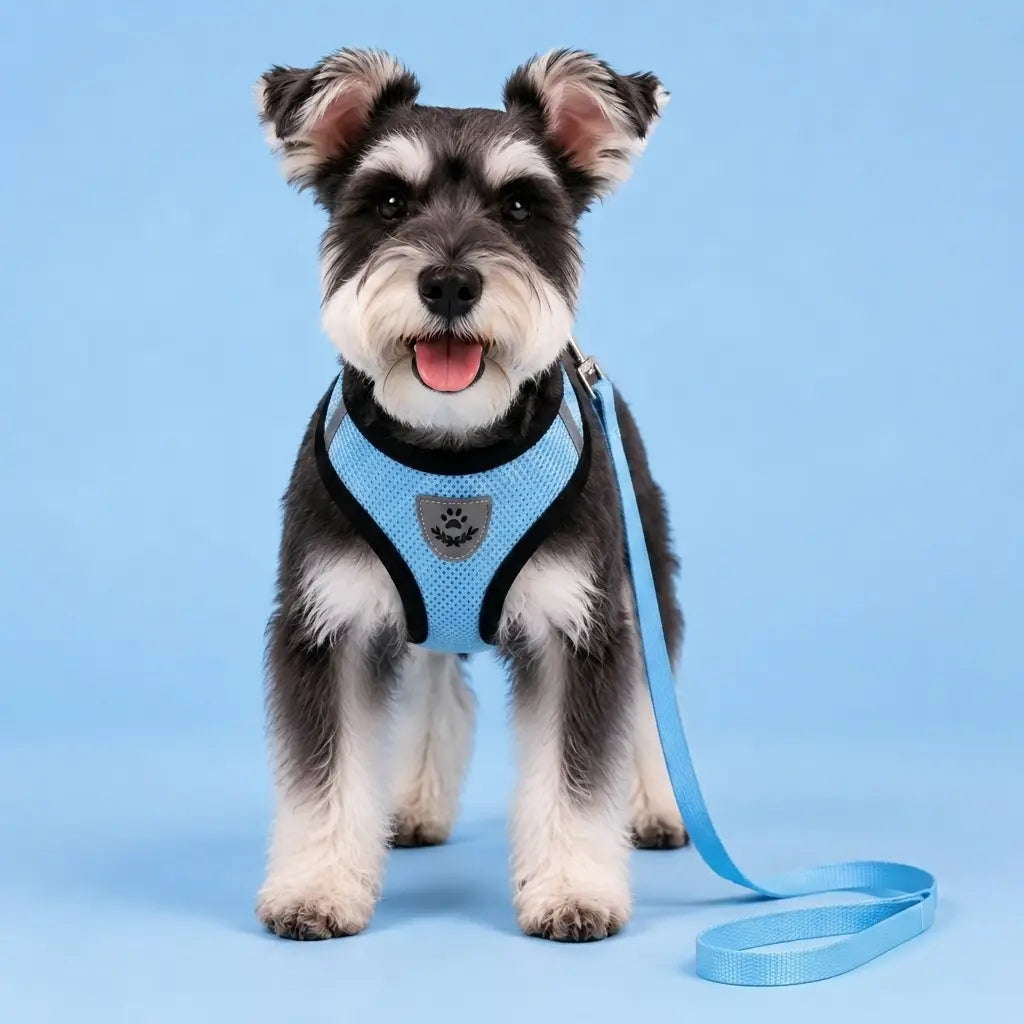 Furavora AirMesh Harness Set — Light blue