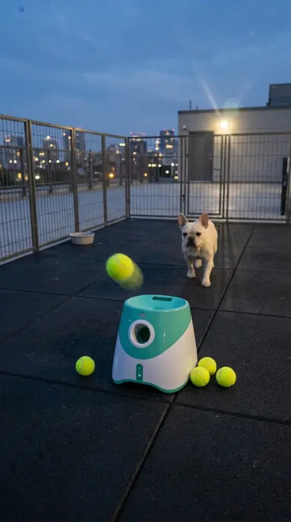 Customer photo featuring Furavora Auto Ball Launcher