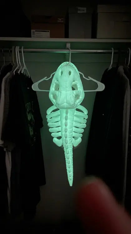 Customer photo featuring Furavora Dino Skeleton Costume