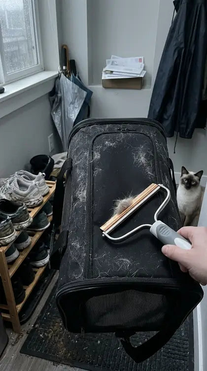 Customer photo featuring Furavora Reusable Fur Scraper