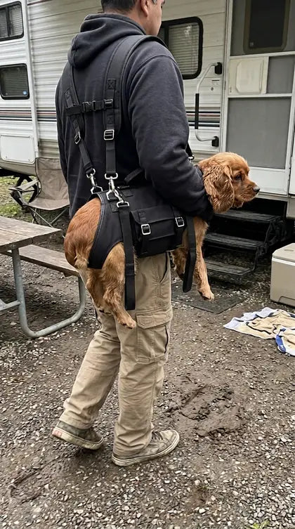Customer photo featuring Furavora Hands-Free Sling Carrier