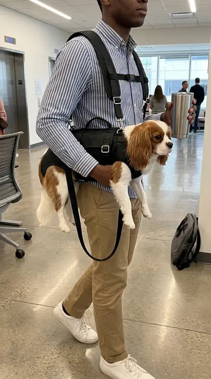 Customer photo featuring Furavora Hands-Free Sling Carrier