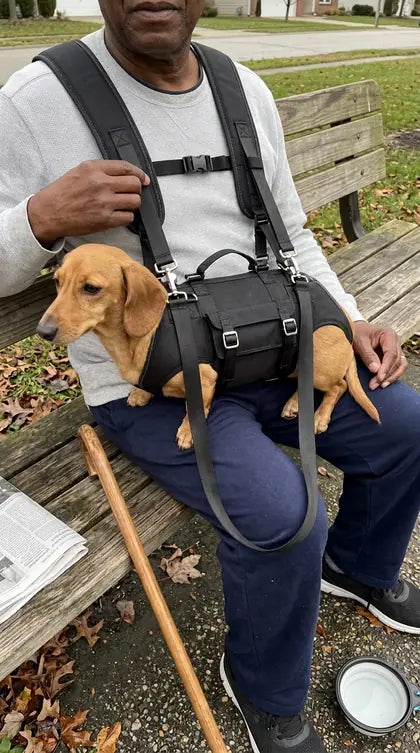 Customer photo featuring Furavora Hands-Free Sling Carrier