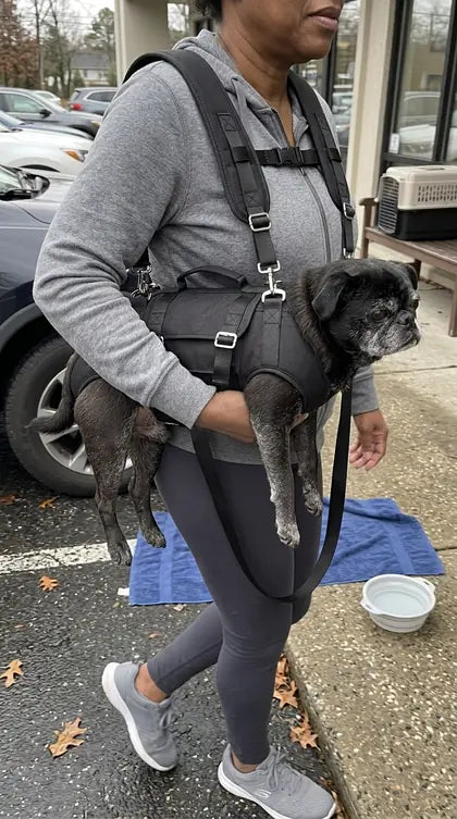 Customer photo featuring Furavora Hands-Free Sling Carrier