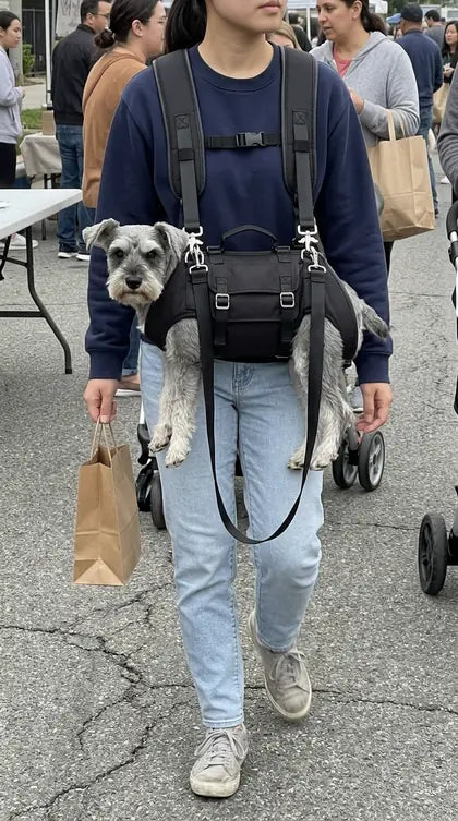 Customer photo featuring Furavora Hands-Free Sling Carrier