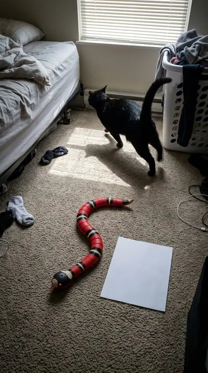 Customer photo featuring Furavora Smart Snake Toy