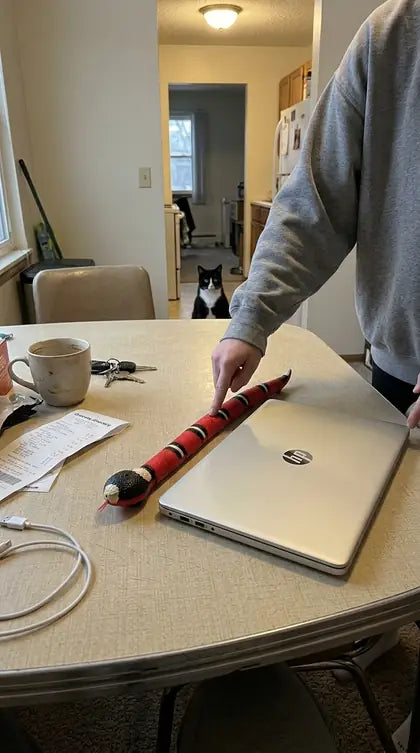 Customer photo featuring Furavora Smart Snake Toy